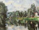 Поль Сезанн. Мост через Марну в Кретее (Берега Марны). 1888-94